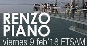 Conferencia de Renzo Piano