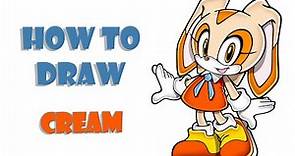 How to Draw Cream | Sonic The Hedgehog