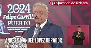 "Es un oficio muy noble", sostuvo López Obrador en el Día Nacional del Periodista en México