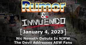 Rumor & Innuendo (1/4): Nic Nemeth Debuts In NJPW, The Devil Addresses AEW Fans
