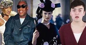 How André Leon Talley Saved John Galliano’s Career (John Galliano Fall 1994 Fashion Show Review)