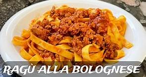 RAGÙ ALLA BOLOGNESE how to cook authentic tagliatelle bolognese the Italian way
