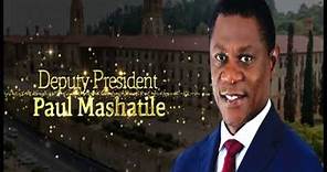 Deputy President Paul Mashatile's Christmas message