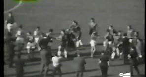 ITALIA-Cile 0 a 2 del Mondiale 'Cile 1962' (telecronaca primo tempo)