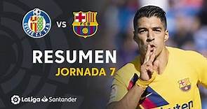 Resumen de Getafe CF vs FC Barcelona (0-2)