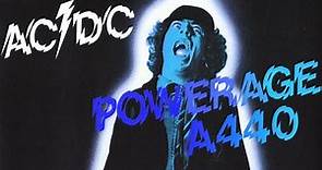 AC/DC - Powerage (Full Album In A440)
