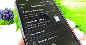 How to know all password saved in your google account