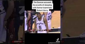 Tim Duncan Accused His Ex-wife Of Sleeping With Former Teammate Robert Horry