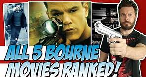All 5 Jason Bourne Films Ranked!