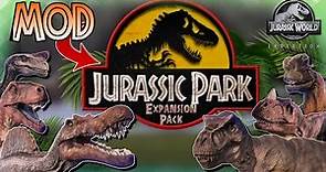 Jurassic Park: Expansion Pack - UN MOD ENORME - Jurassic World Evolution.