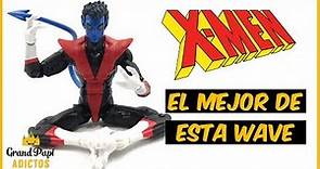 X-men Nightcrawler Marvel Legends X-Force Wave Wendigo BAF Review en Español