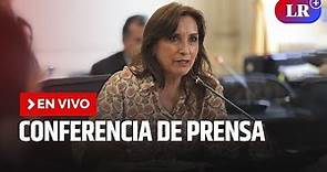 Presidenta Dina Boluarte brinda conferencia de prensa | EN VIVO | #EnDirectoLR