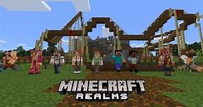Minecraft Realms Comes To Pocket Edition & Windows 10!
