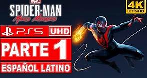 Spider-Man Miles Morales | PS5 UHD | Gameplay Español Latino | Parte 1 - No Comentado