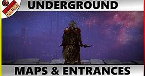 ELDEN RING All Underground Map Locations & All Underground Entrances (How To Reach All Areas)