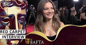 Freya Allan - 2024 BAFTAs Red Carpet Interview