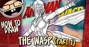 How to Draw the WASP (Ant-Man and the Wasp), Part 1 of 2 | Narrated Easy Step-by-Step Tutorial