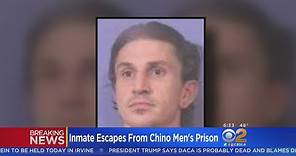 Prison Break: Inmate On The Loose After Escape In Chino