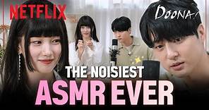 SUZY and Yang Se-jong can't stay quiet during the ASMR challenge | Netflix [ENG SUB]