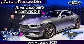 Presentación Ford Mustang 2023 . Completamente renovado pero icónico y ...