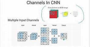 Multiple Input Channels in CNN