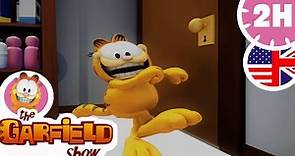 😱Garfield travels into Eddie's brain! 🧠 - The garfield Show