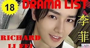 李菲 Richard Li Fei | Drama List | Li Fei 's all 18 dramas | CADL