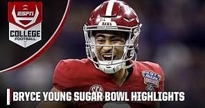 Bryce Young Highlights from the 2022 Allstate Sugar Bowl | ESPN College Football