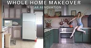 Whole Home Makeover | 1 Year Transformation House Remodel