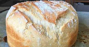 Pan casero fácil y rápido (con harina común)