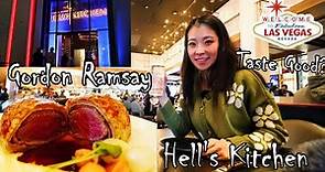 GORDON RAMSAY HELL'S KITCHEN Las Vegas~ Caesars Palace| Best Food in Vegas
