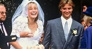 Retour émouvant sur le magnifique mariage entre David Hallyday et Estelle Lefebure en 1989