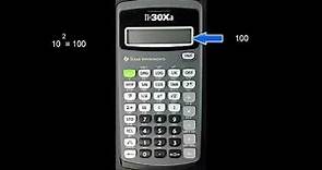 TI-30Xa Calculator: Logarithms and their inverses