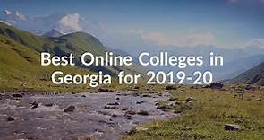 Best Online Colleges in Georgia for 2019-20
