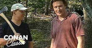 Conan & Andy Go Camping | Late Night with Conan O’Brien