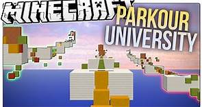 University of Parkour Map 1.12.2, 1.11.2 for Minecraft