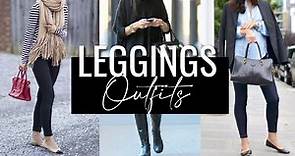 How To Wear Leggings & Still Look Classy & Elegant