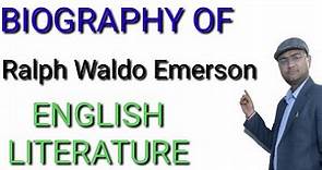 Biography of Ralph Waldo Emerson