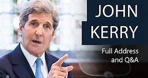 John Kerry | Full Address and Q&A | Oxford Union
