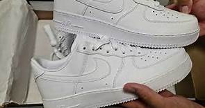 Whats The Difference? Nike Air Force 1 Classic Vs Fresh Triple White | Detailed Look
