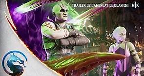 Mortal Kombat 1 -Tráiler Oficial Gameplay de Quan Chi en Español Latino.