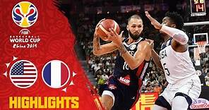 USA vs France - Full Game Highlights - Quarter-Final - FIBA Basketball World Cup 2019