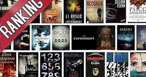 Mejores Libros de Thriller Psicológicos, Misterio y Suspenso | TOP LIST