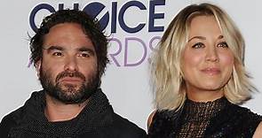 Kaley Cuoco and Johnny Galecki on Moment They Fell in Love on Big Bang Theory Set