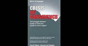 Crisis of Conscience, Chapter One and introduction by Raymond Franz