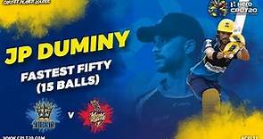JP Duminy | CPL FASTEST FIFTY | #CPL19
