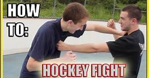 How to Fight: Hockey Fighting vs. Street Fight Techniques