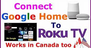 How to connect Google Home to Roku TV