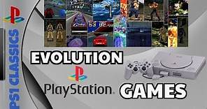 Evolution of (Playstation) PS1 Games 1995-2003