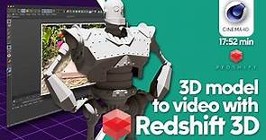 Redshift 3D: 3D Animation to Videos in Cinema 4D!